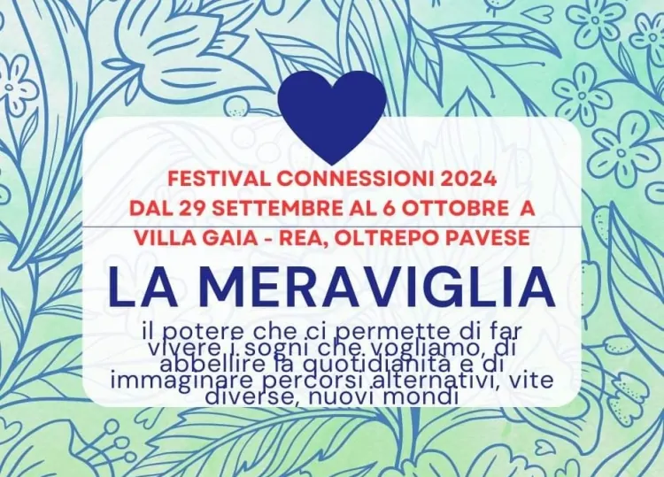 FESTIVAL CONNESSIONI 2024: LA MERAVIGLIA IN FIORE A VILLA GAIA