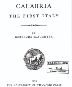 A TAURIANOVA CAPITALE DEL LIBRO IL 16 DOVEMBRE SI PRESENTERA’ “CALABRIA LA PRIMA ITALIA” UNA DELLE NOVITA’ PIU’ FAMOSE DELL’ANNO