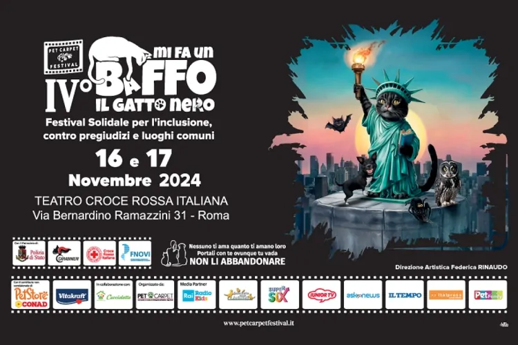 Contro le false credenze sugli animali pet e wild arriva il festival inclusivo "Mi fa un baffo il gatto nero"