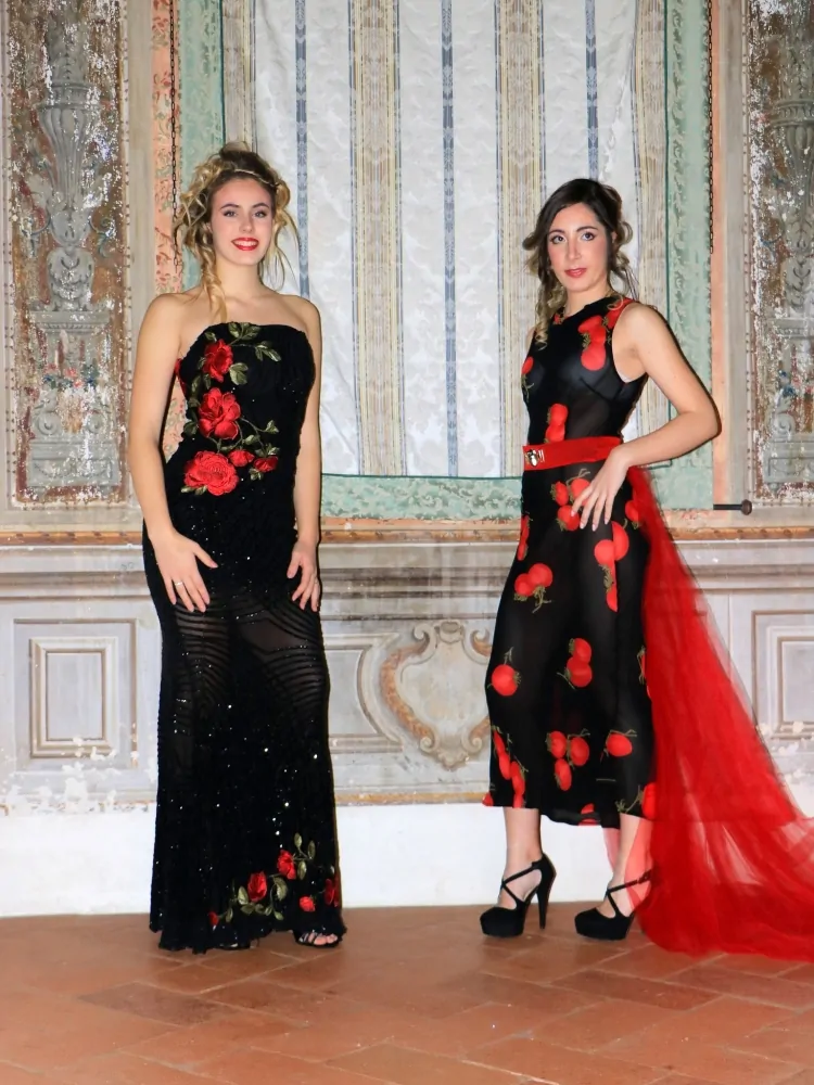 Eleganza e Stile a Palazzo Novello: uno Shooting del Brand Miriam Tirinzoni  come tributo alle nobildonne della famiglia Gonzaga