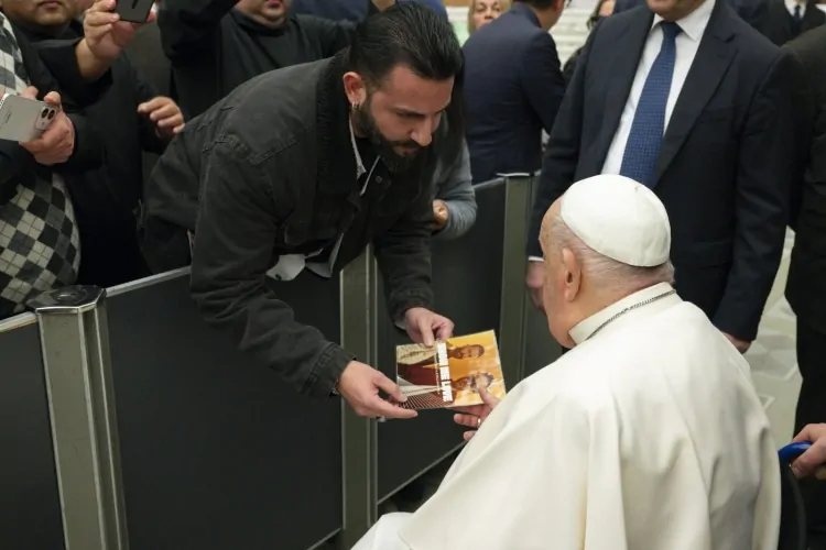 “William Imola e Papa Francesco: Un Incontro Carico di Emozione e Fede”