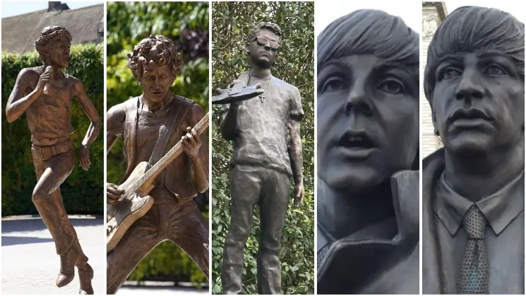 Chi sono gli unici musicisti viventi con statue in loro onore?