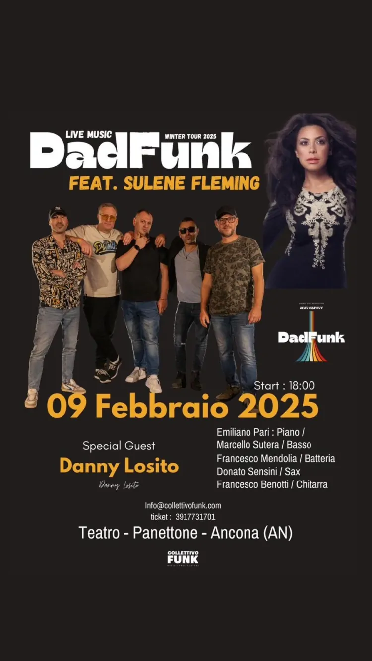 Ancona, al Teatro Panettone una serata a ritmo di "Funk e Soul"