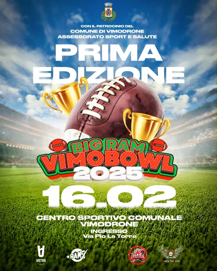 Il Football Americano arriva a Vimodrone con il 1° Big Ram VimoBOWL!