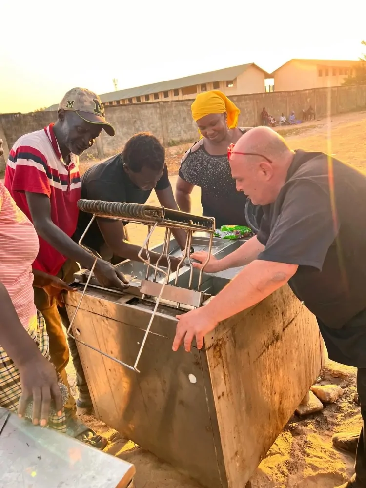 La mission di chef Cogliandro in Gambia