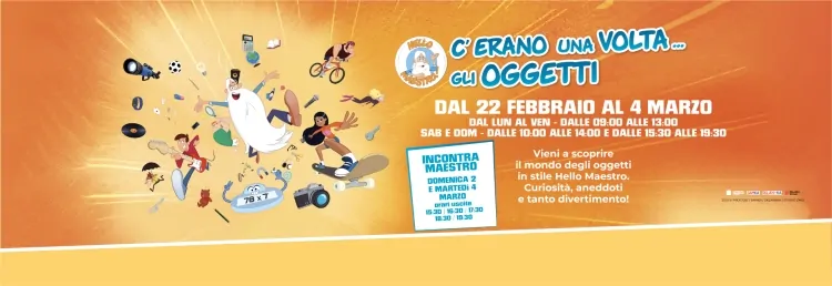 "C'erano una volta gli oggetti", diventa una mostra interattiva la serie amatissima dai bambini per la prima volta dal vivo al Talenti Village