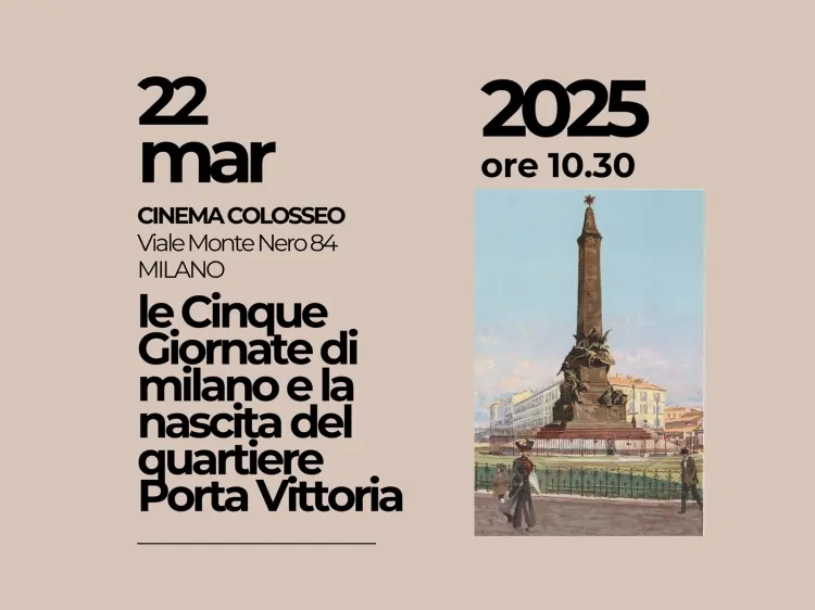 Cinque Giornate di Milano: Storia, Memoria e Rievocazione il 22 Marzo 2025