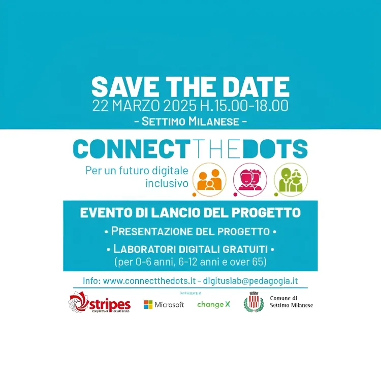 STRIPES LANCIA IL PROGETTO “CONNECT THE .DOTs” PER UN FUTURO DIGITALE INCLUSIVO